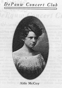 Alda McCoy Concert Club Photo