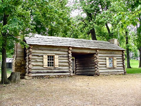 Front View of Entrance Cabin