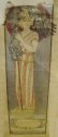 Unsigned Patriotic Colored Pencil Sketch of a Memorial Plaque