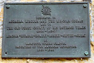 Lafayette Springs Plaques
