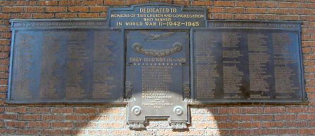 First Baptist Church Plaque