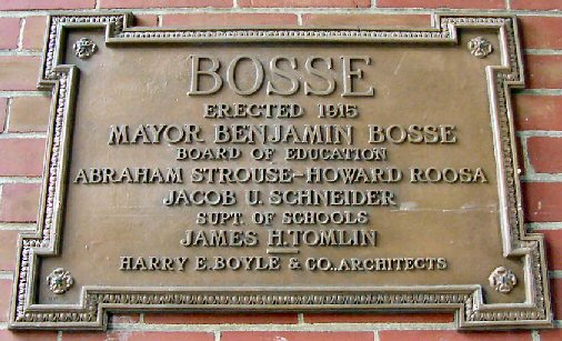 Bosse Field Plaques