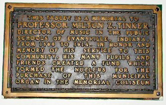 Coliseum Plaques