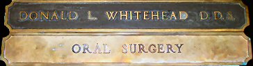Dentist Plaque