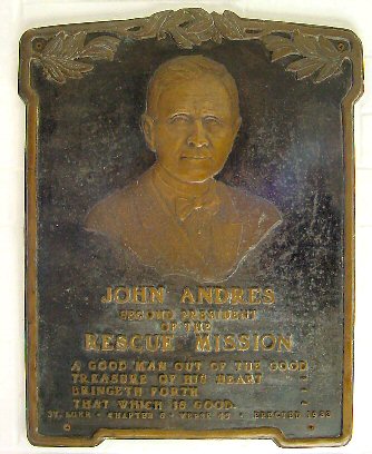 Evansville Rescue Mission Plaques