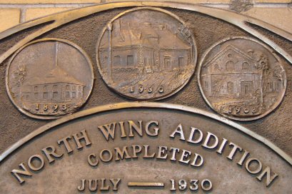 Waterworks North Addition Plaque