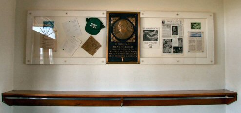 Community Center Plaque in Troy, Indiana