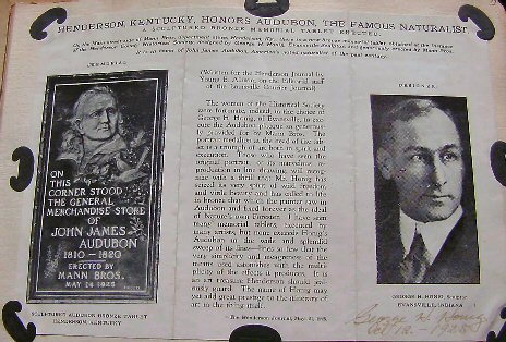 Audubon Newspaper Article